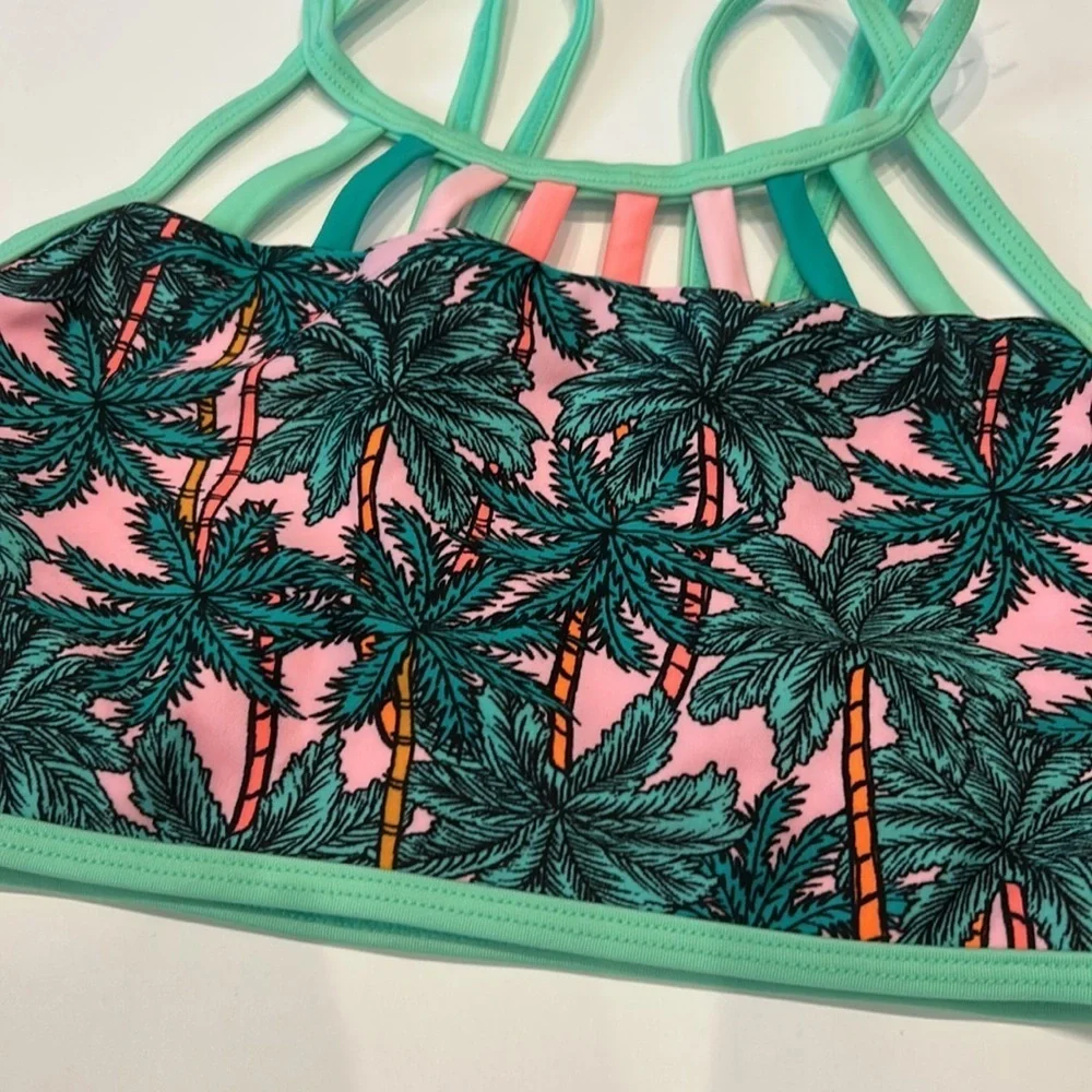 Xhilaration girls bikini sports bra top size14/16 new